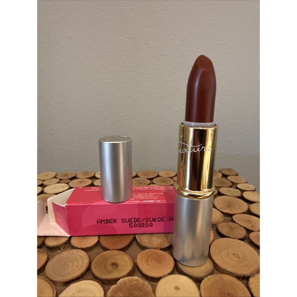 Mary Kay Signature Creme Lipstick AMBER SUEDE # 500200‎ NEW